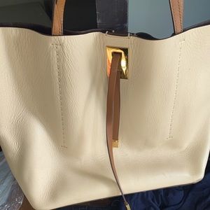 Michael kors bag with matching clutch